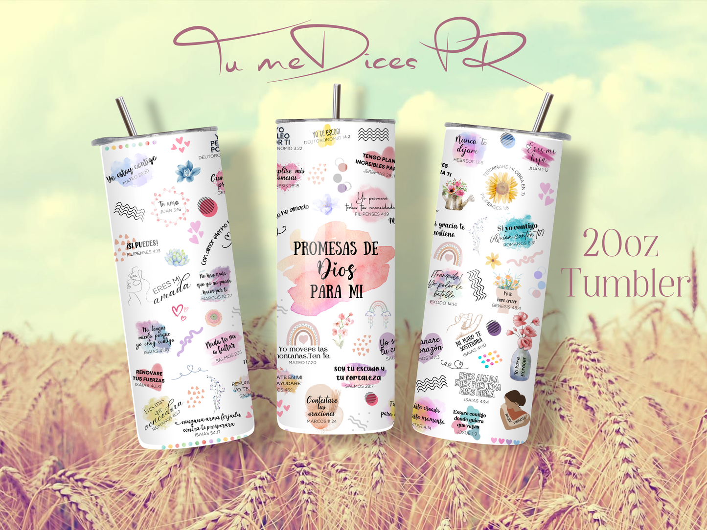 CRISTIANOS Skinny Tumbler