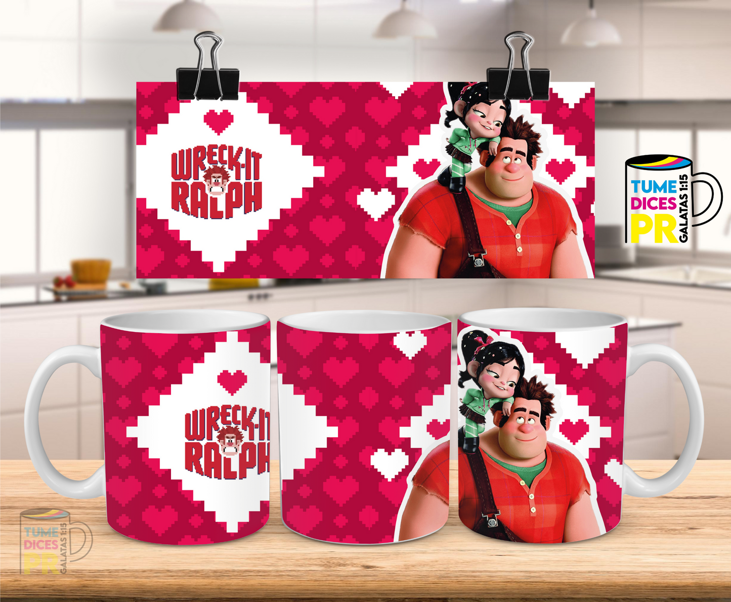 Taza Wreck-it Ralph