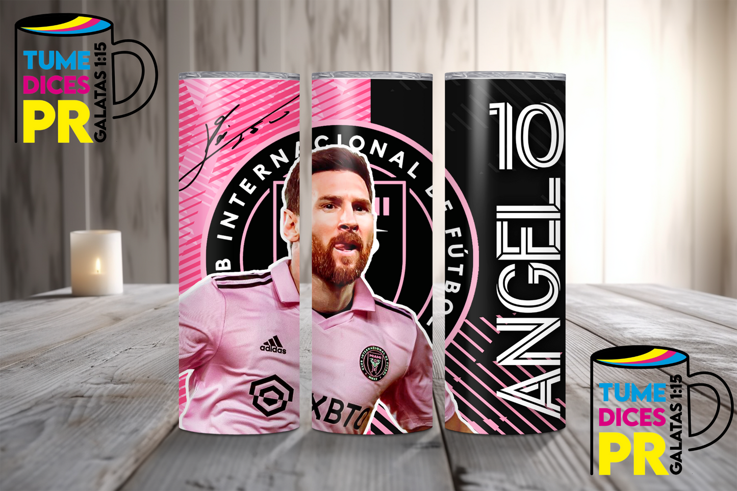 MESSI Skinny Tumbler