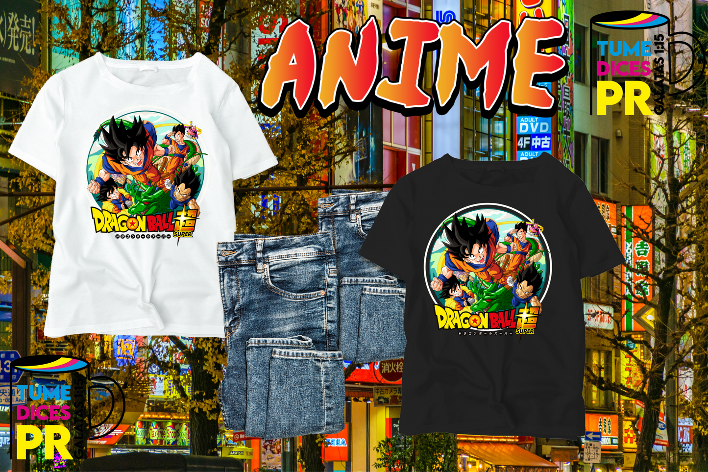 Camiseta ANIME 2