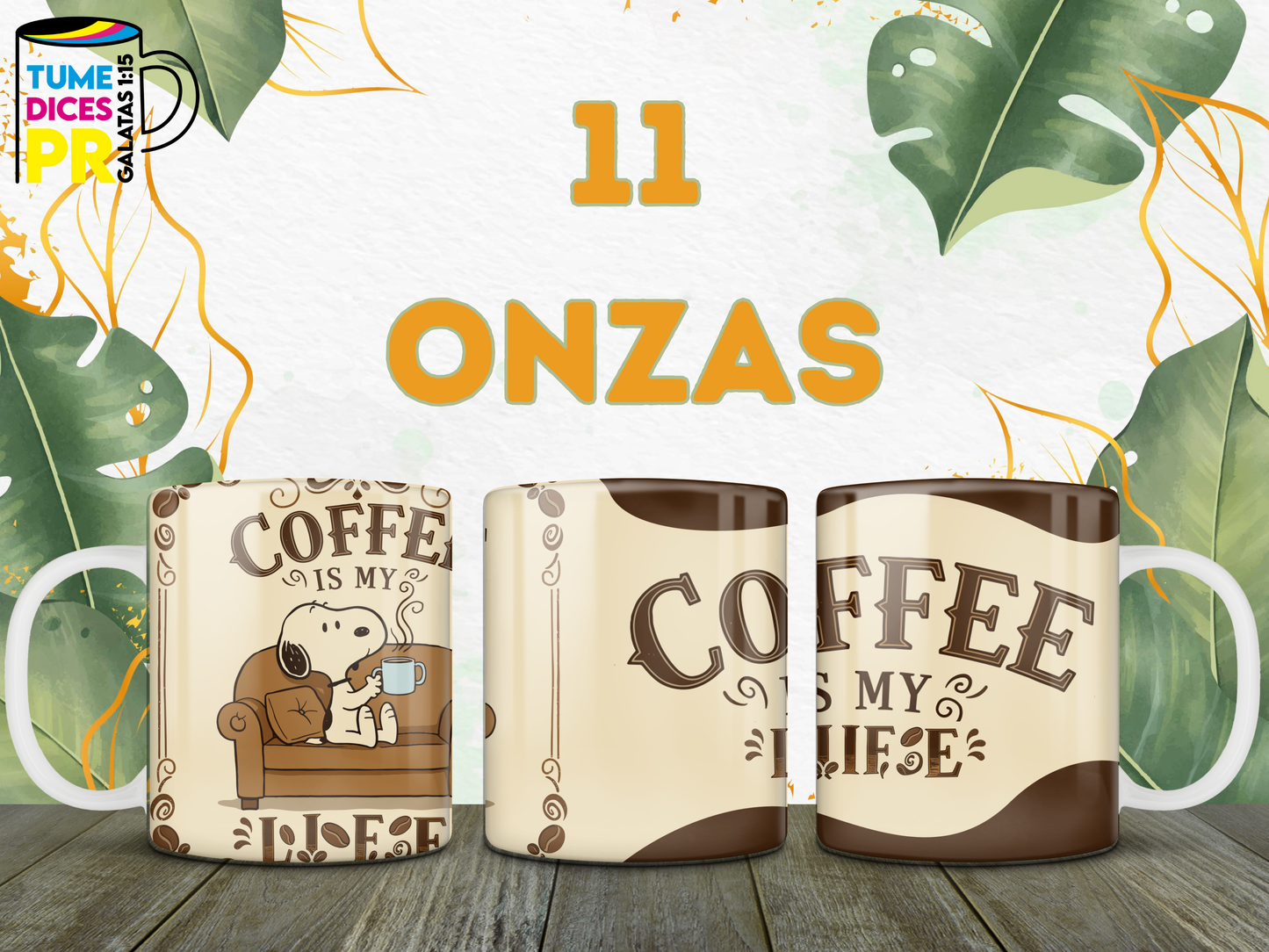 Taza SNOOPY