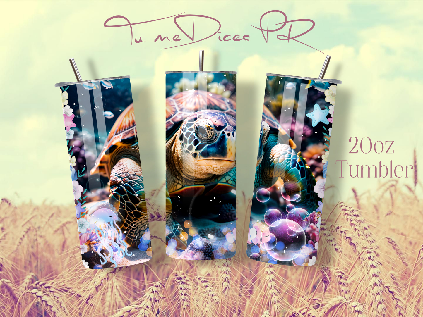 Animales Random Skinny Tumbler