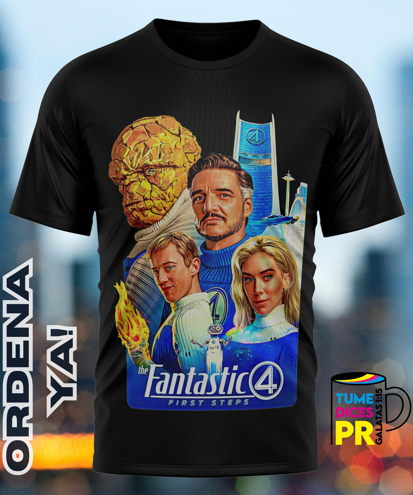 Camiseta 4 Fantasticos
