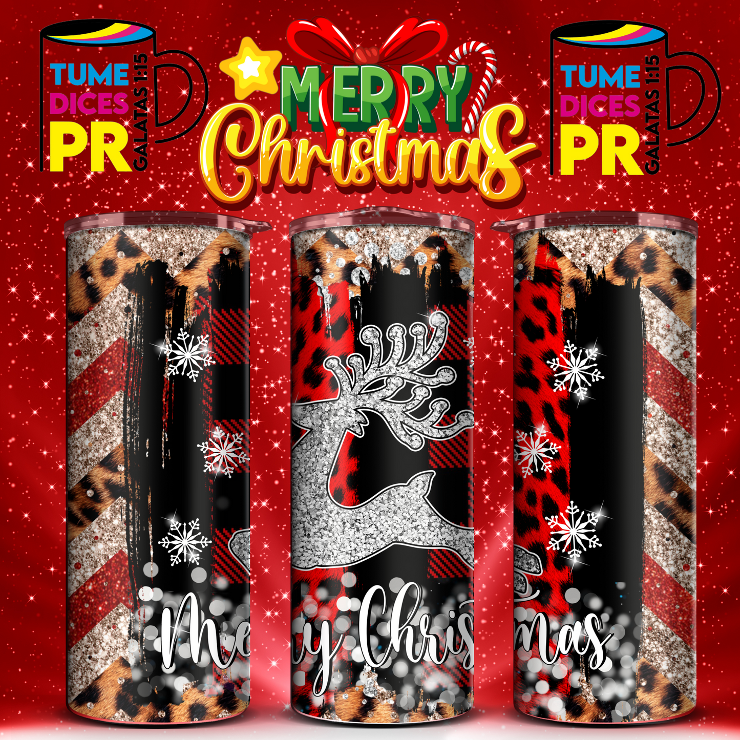 NAVIDAD 2 Skinny Tumbler