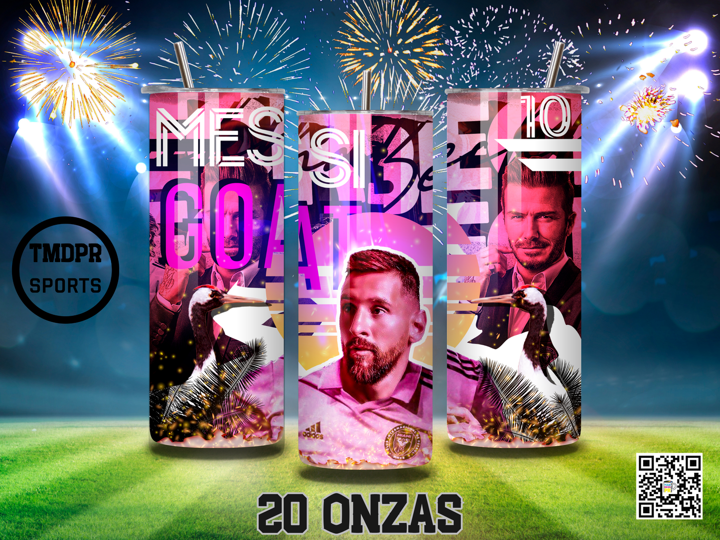 MESSI Skinny Tumbler