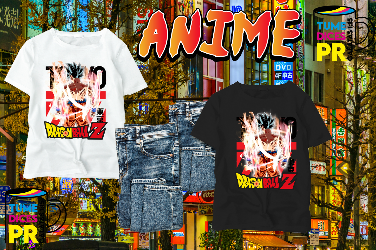 Camiseta ANIME 2