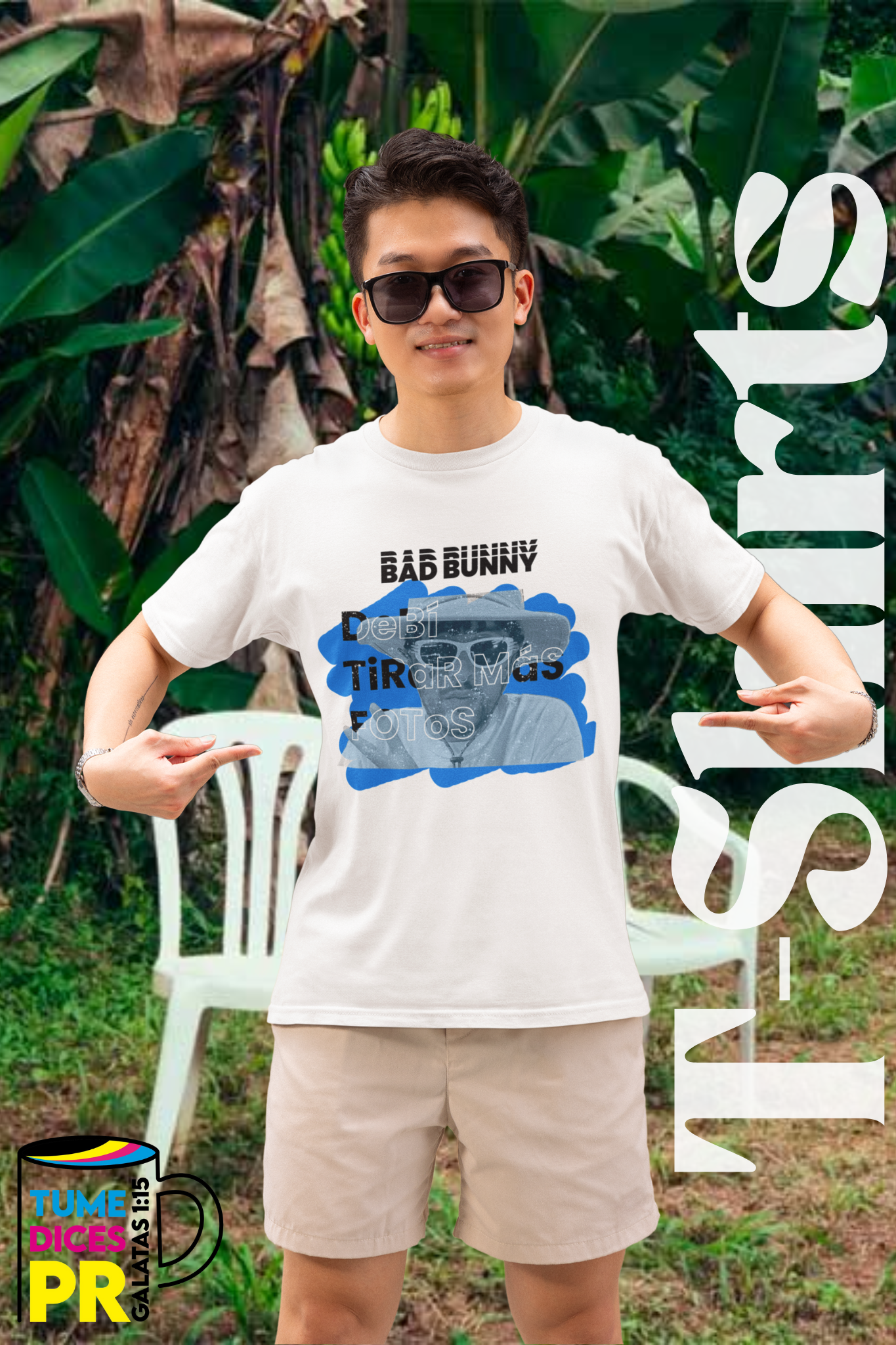 Camiseta BAD BUNNY DTMF