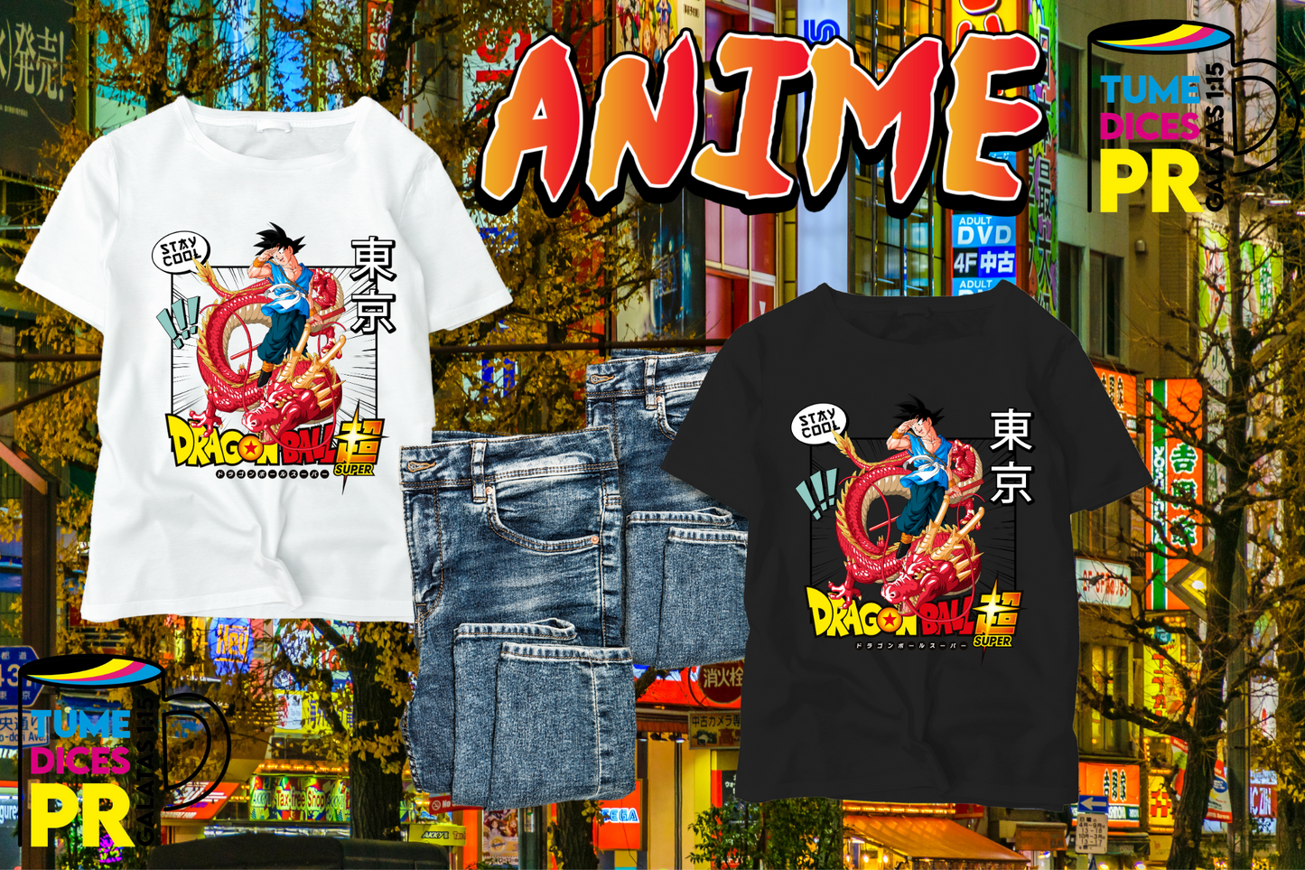 Camiseta ANIME 2