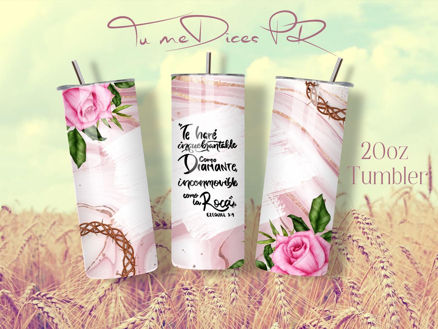 CRISTIANOS Skinny Tumbler