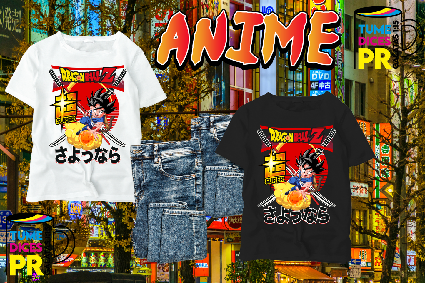 Camiseta ANIME 2