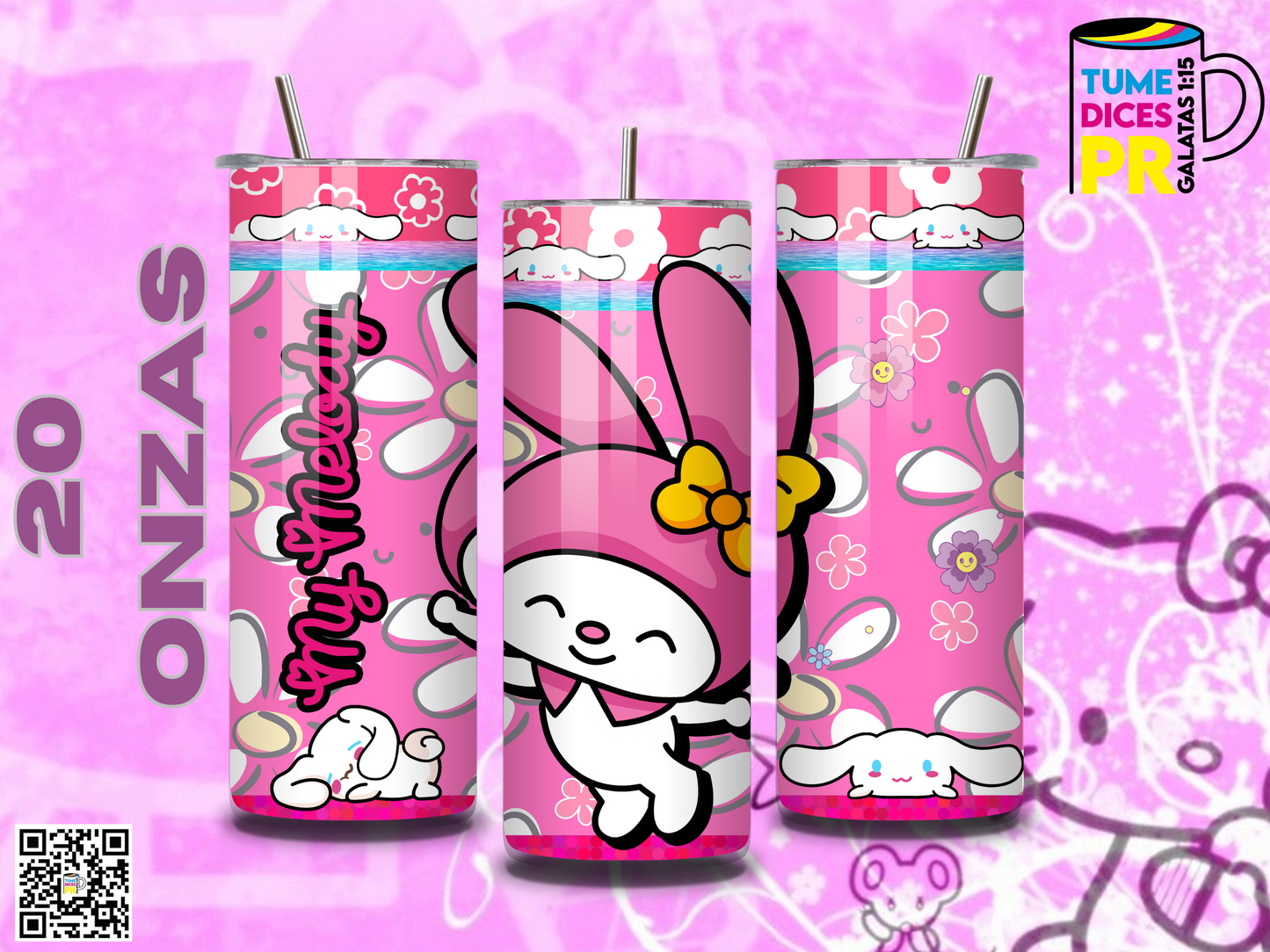 HELLO KITTY Skinny Tumbler