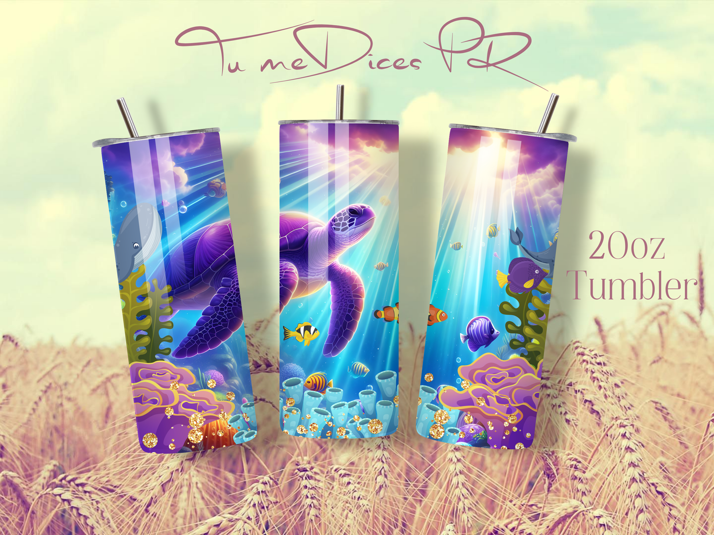 Animales Random Skinny Tumbler