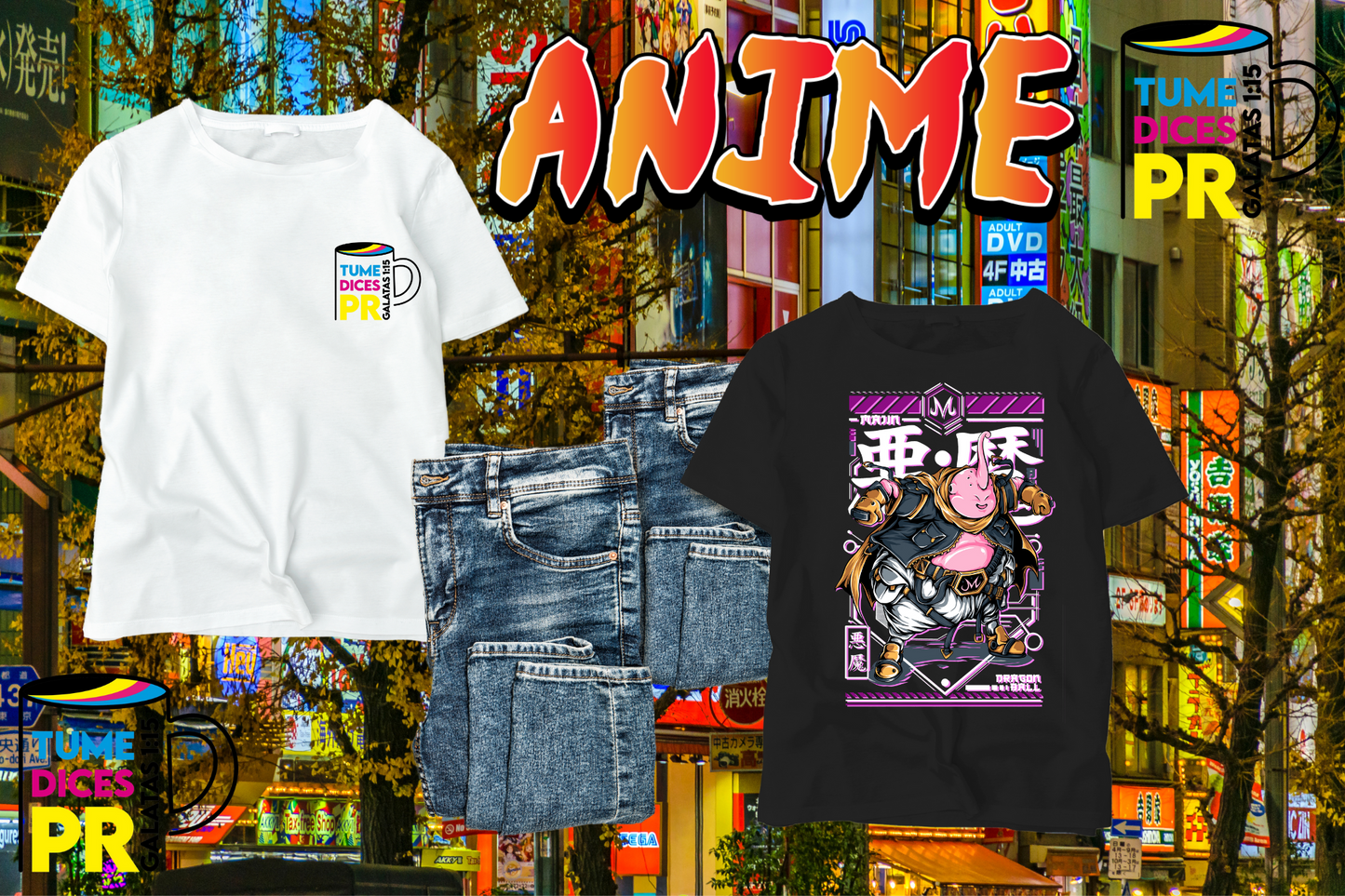 Camiseta ANIME 2