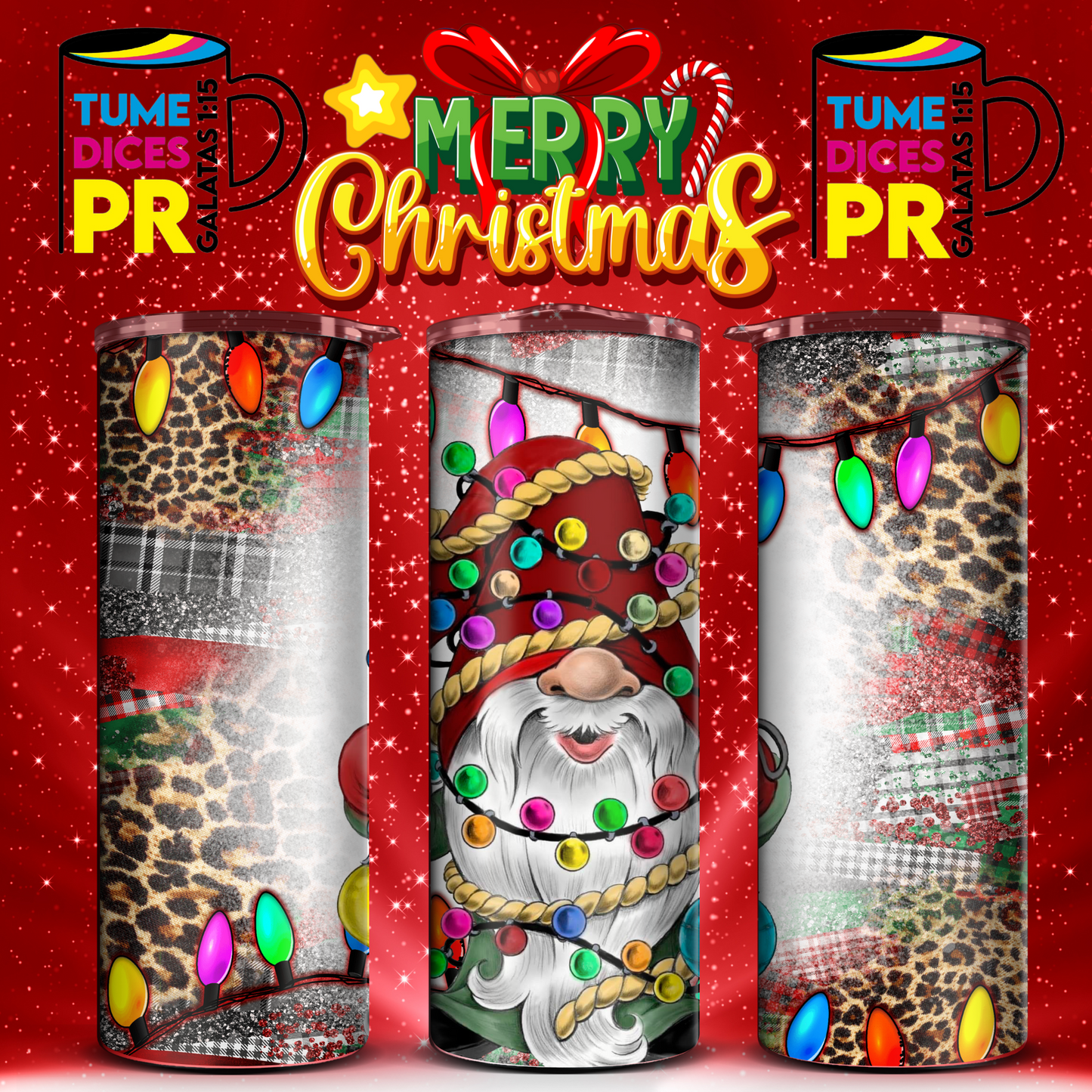 NAVIDAD 2 Skinny Tumbler