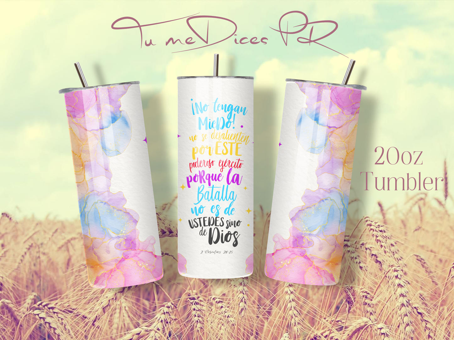 CRISTIANOS Skinny Tumbler