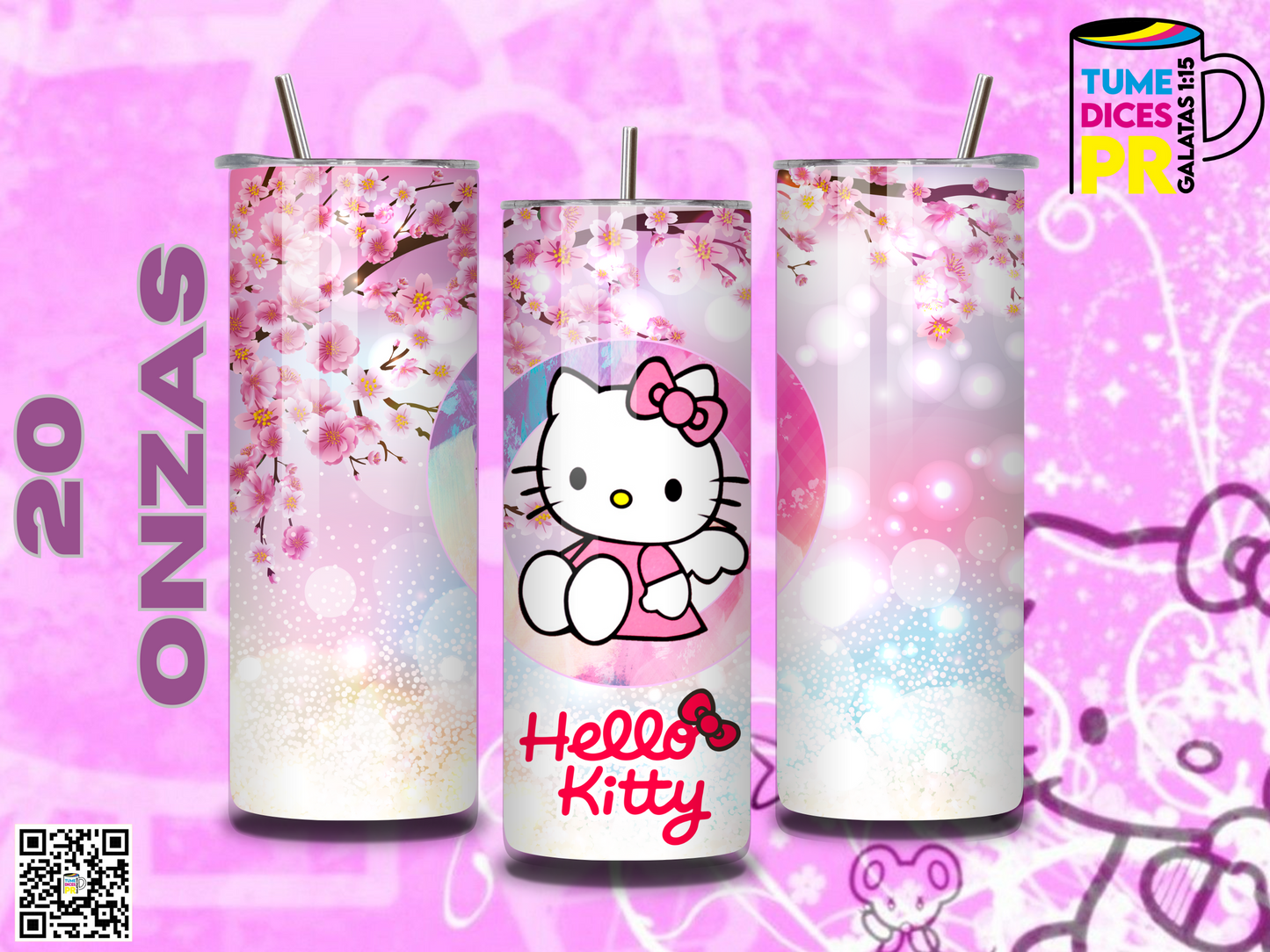 HELLO KITTY Skinny Tumbler