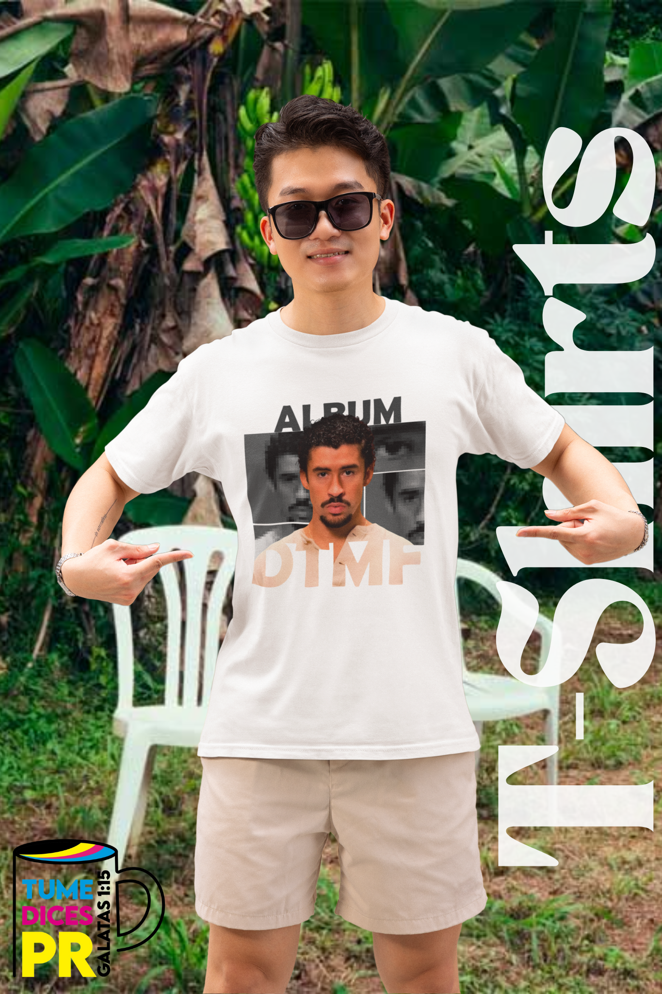 Camiseta BAD BUNNY DTMF