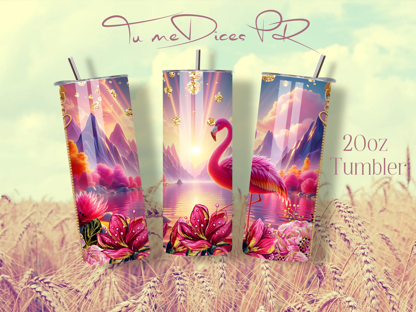 Animales Random Skinny Tumbler
