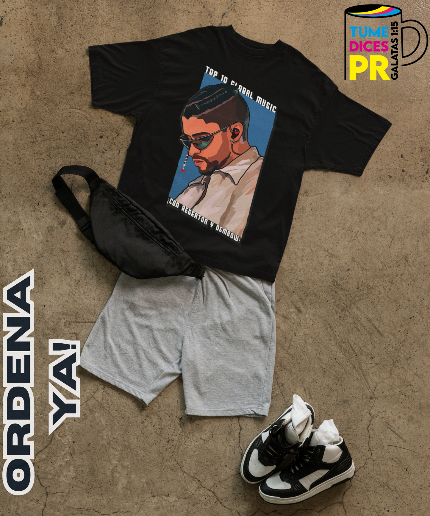 Camiseta Bad Bunny 5