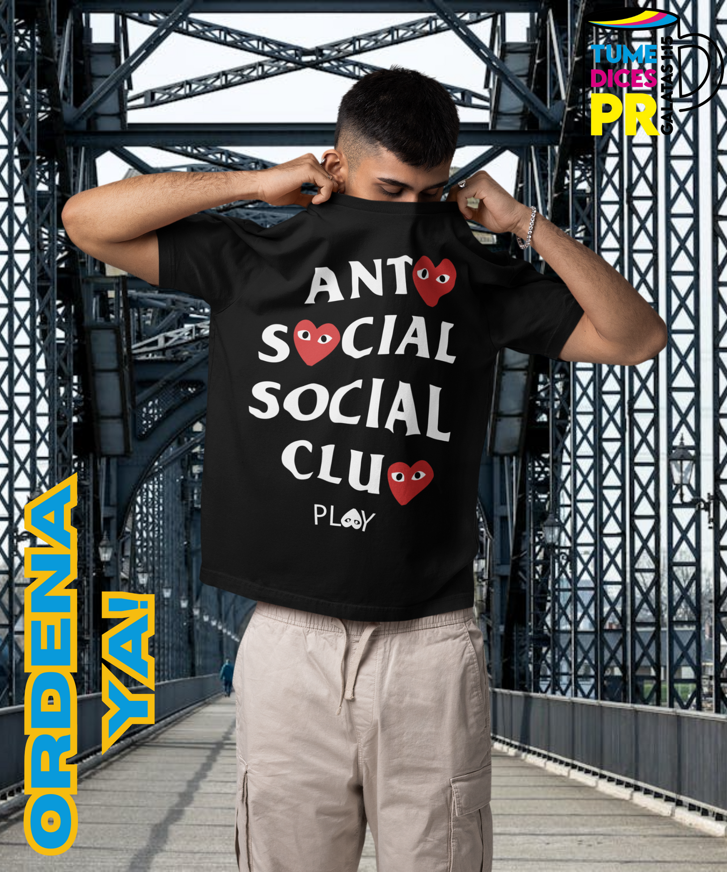 Camiseta ANTISOCIAL