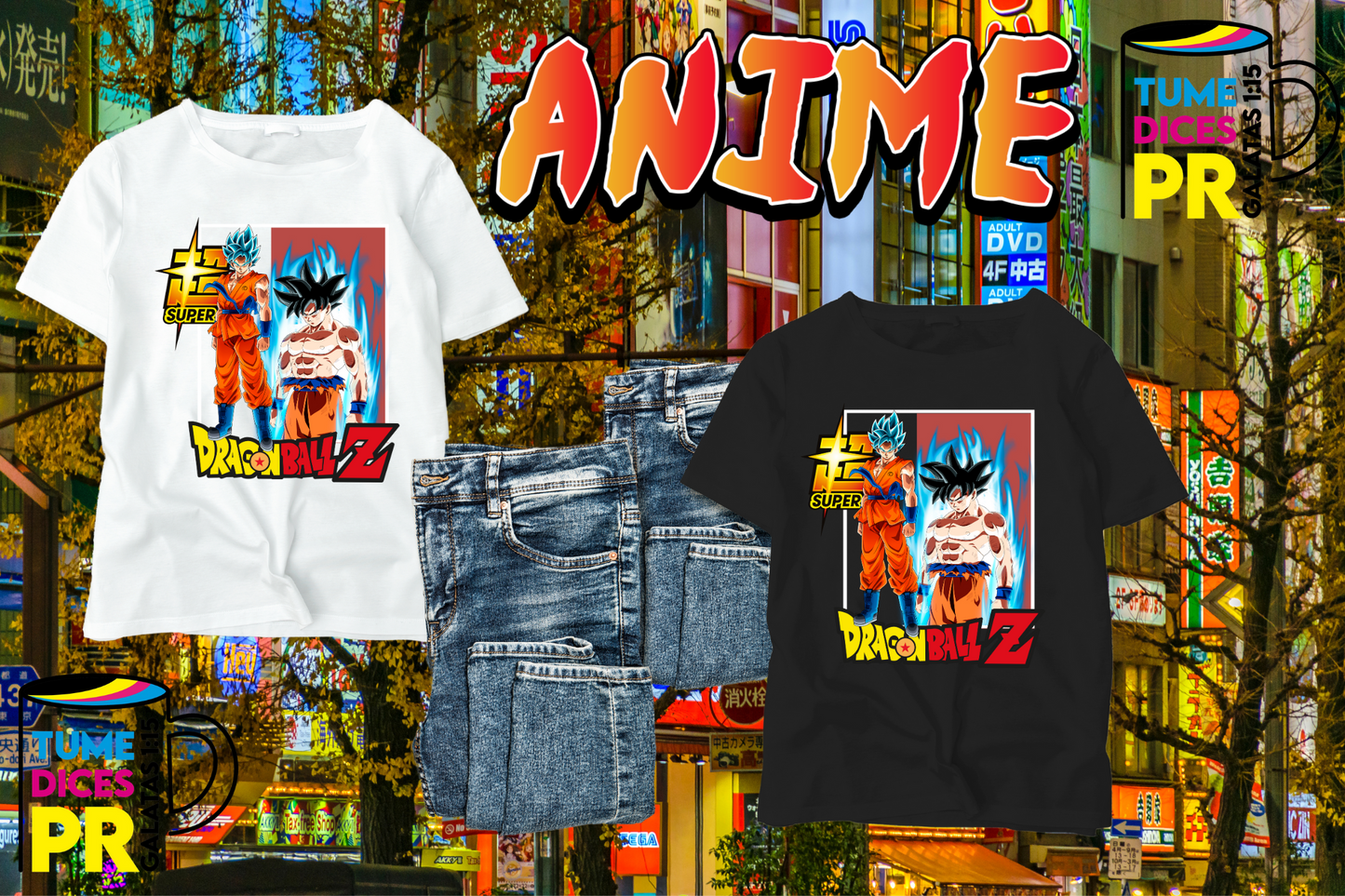 Camiseta ANIME 2