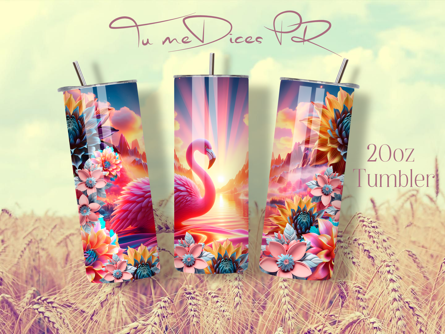 Animales Random Skinny Tumbler