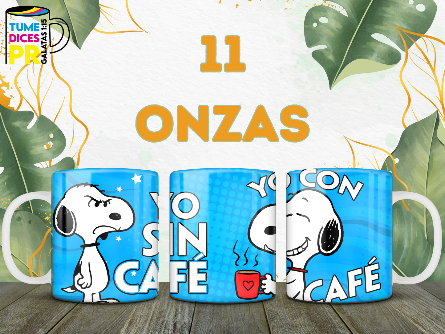 Taza SNOOPY