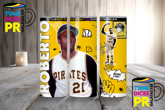 BASEBALL Skinny Tumbler