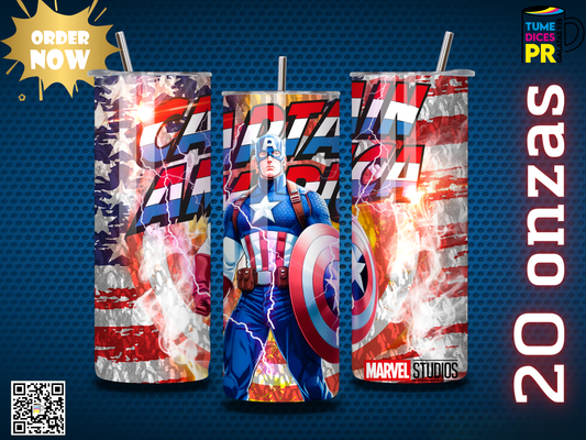 Team Bori Skinny Tumbler 20oz