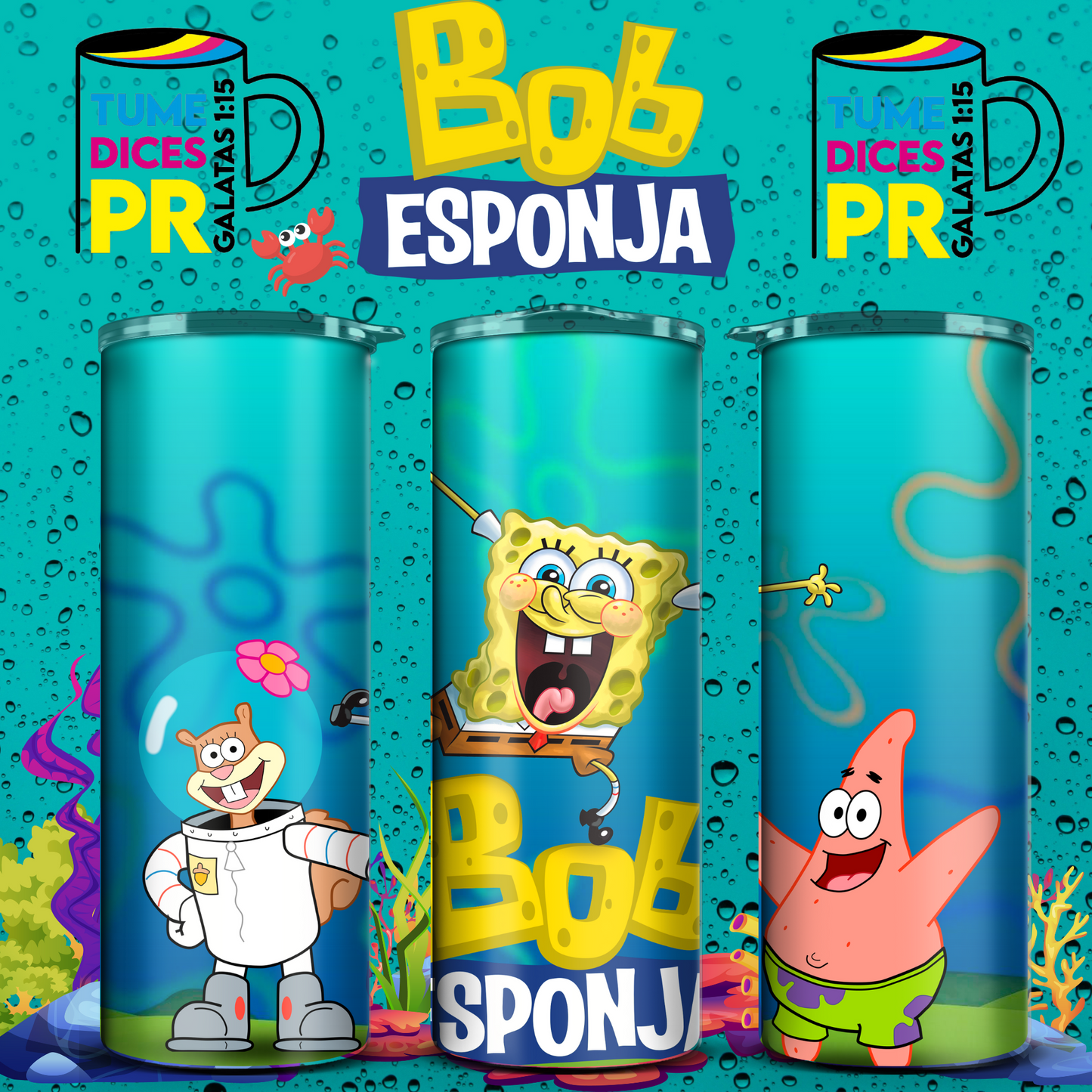 BOB ESPONJA Skinny Tumbler