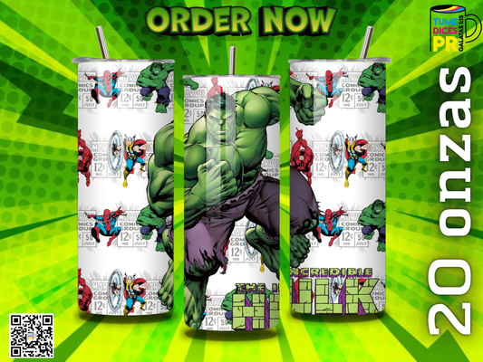 HULK Skinny Tumbler