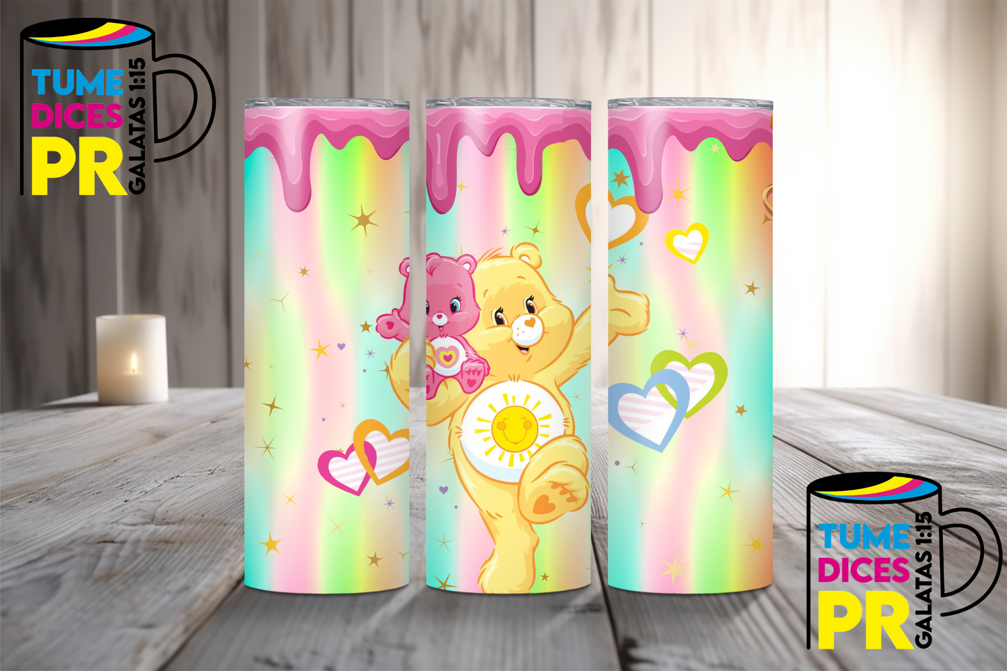 CARE BEARS Skinny Tumbler