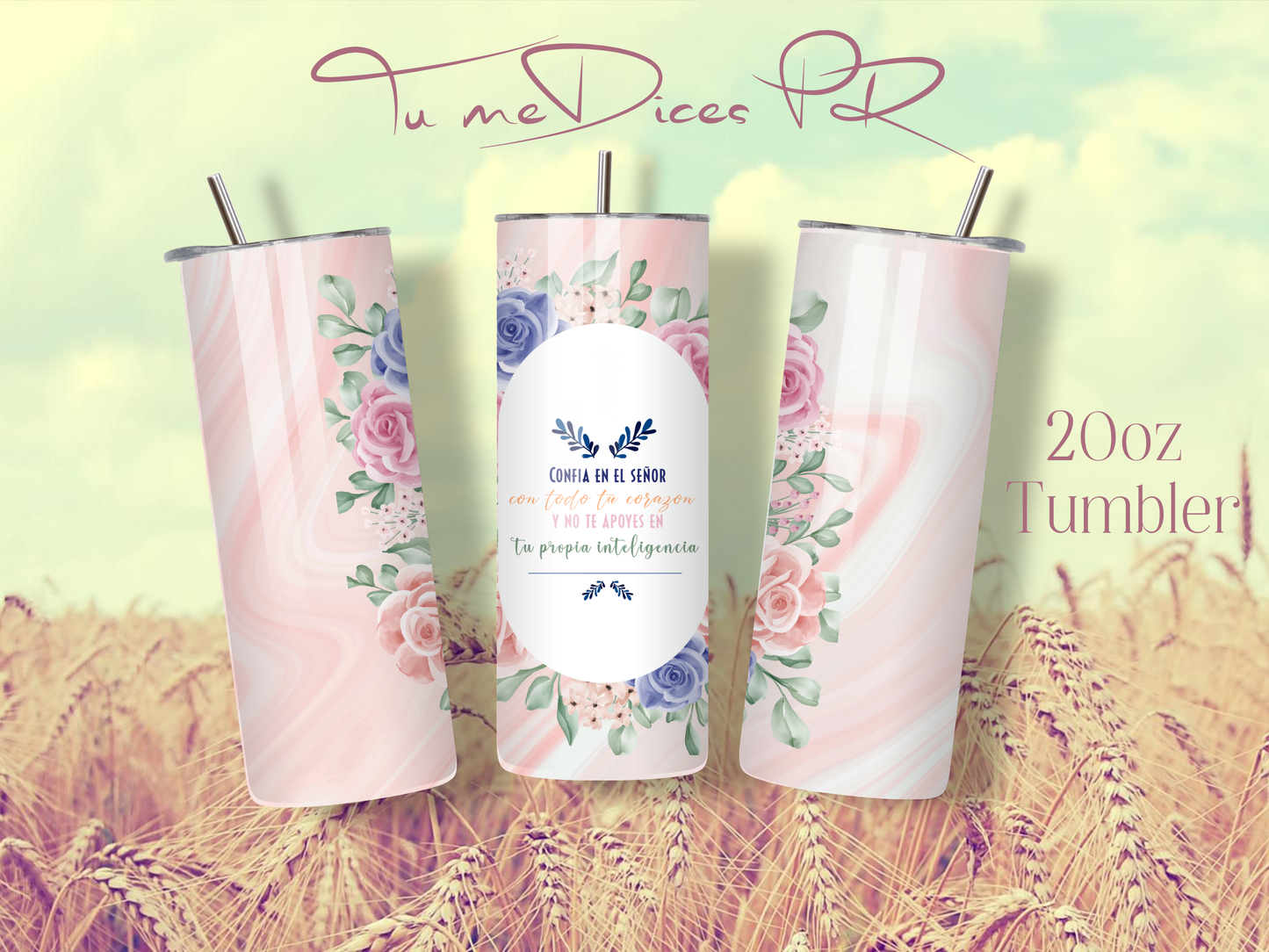CRISTIANOS Skinny Tumbler