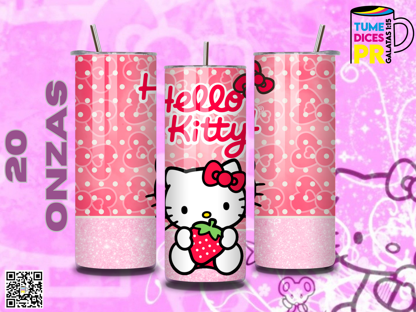 HELLO KITTY Skinny Tumbler