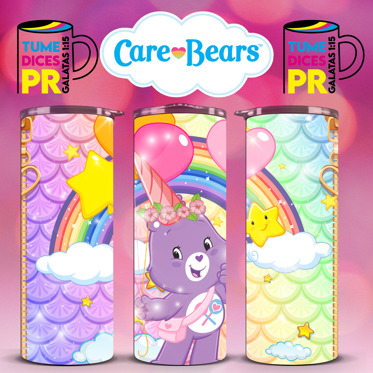 CARE BEARS Skinny Tumbler
