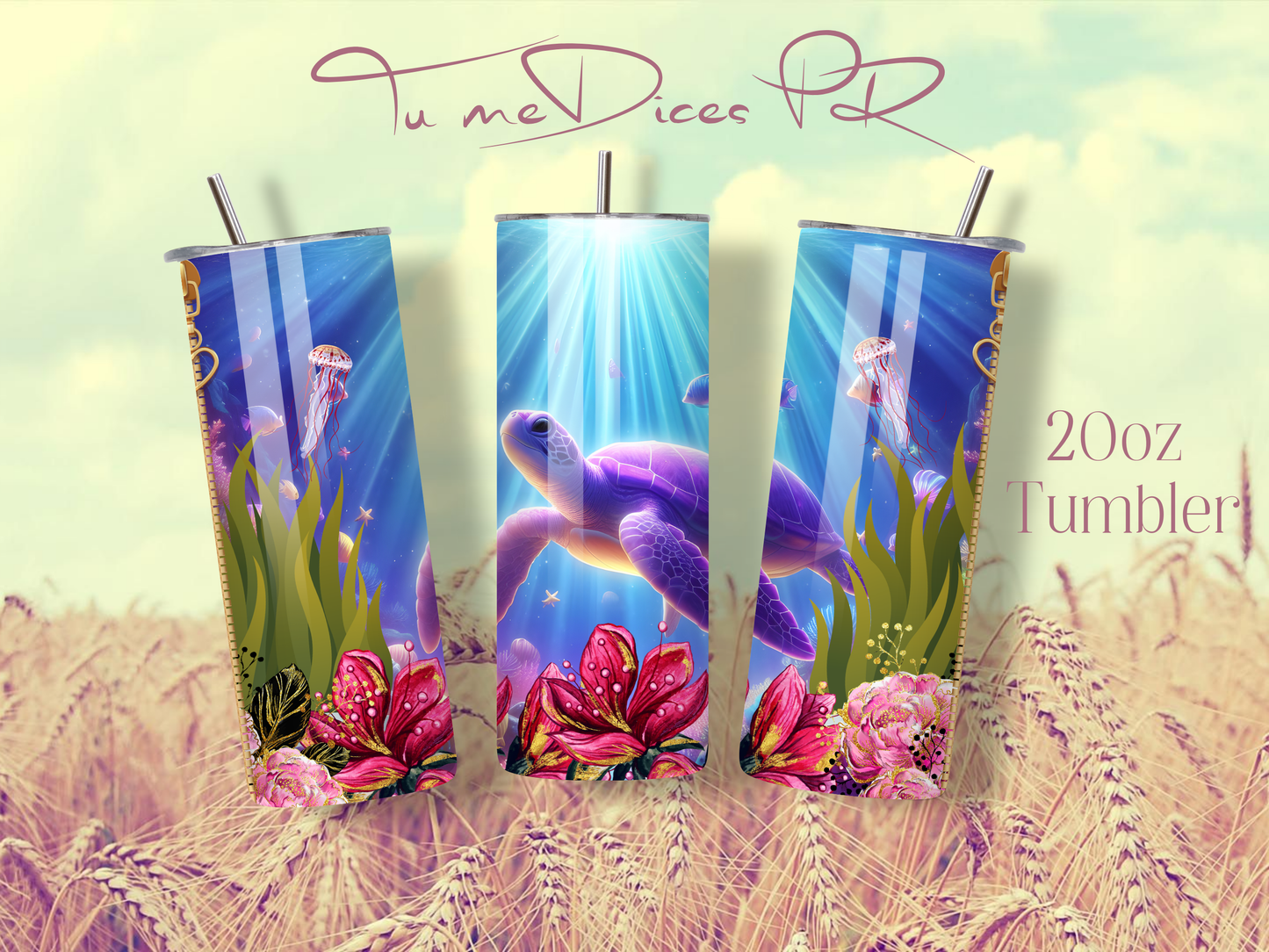 Animales Random Skinny Tumbler
