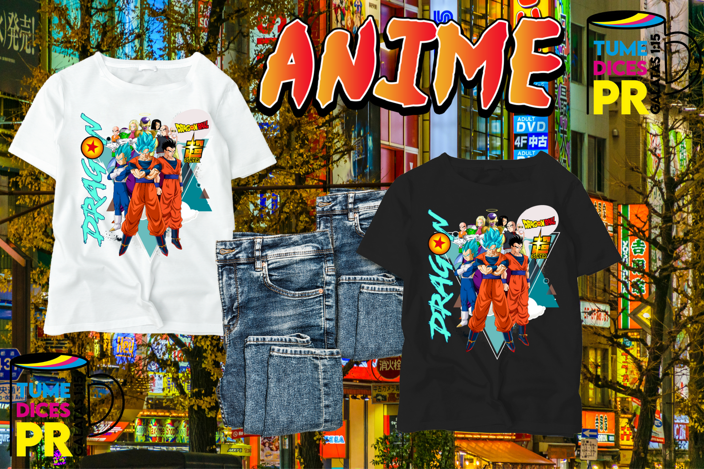 Camiseta ANIME 2