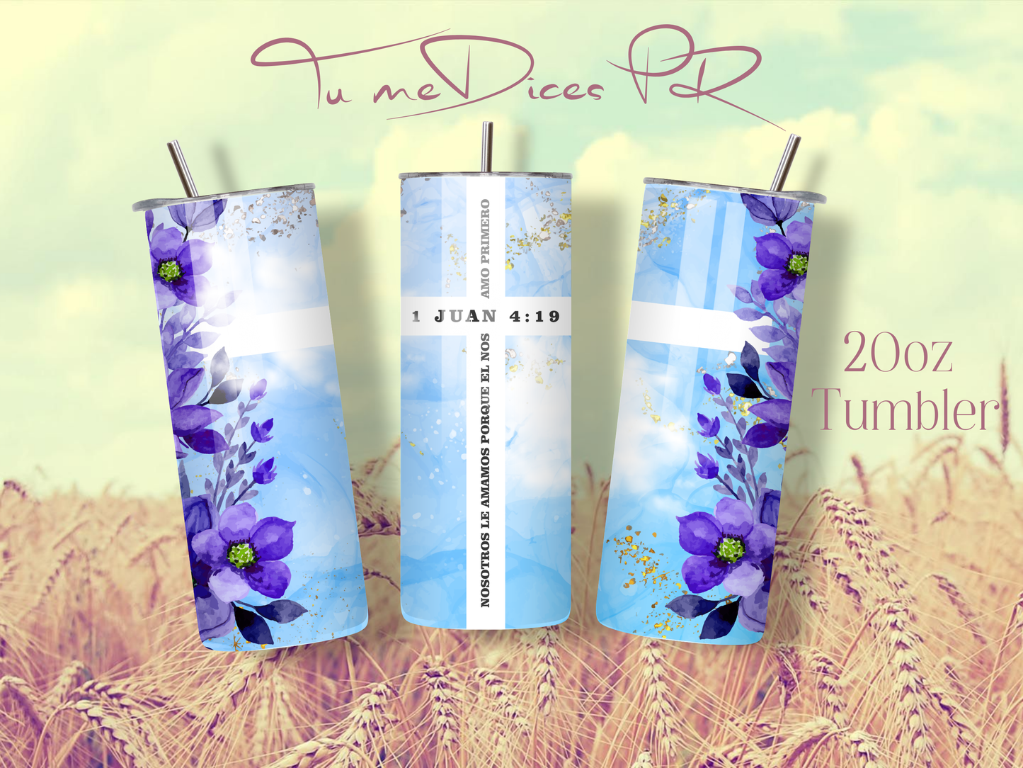 CRISTIANOS Skinny Tumbler
