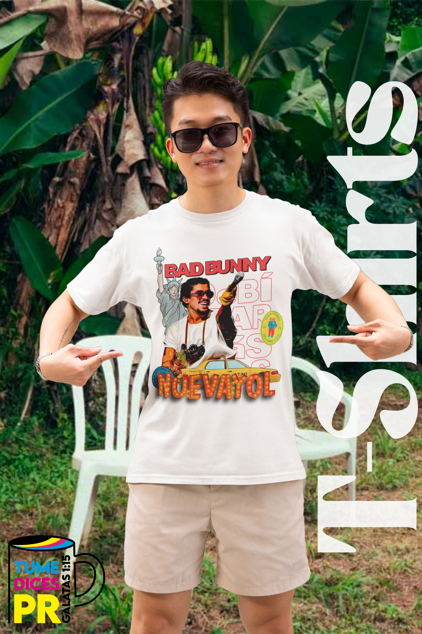 Camiseta BAD BUNNY DTMF
