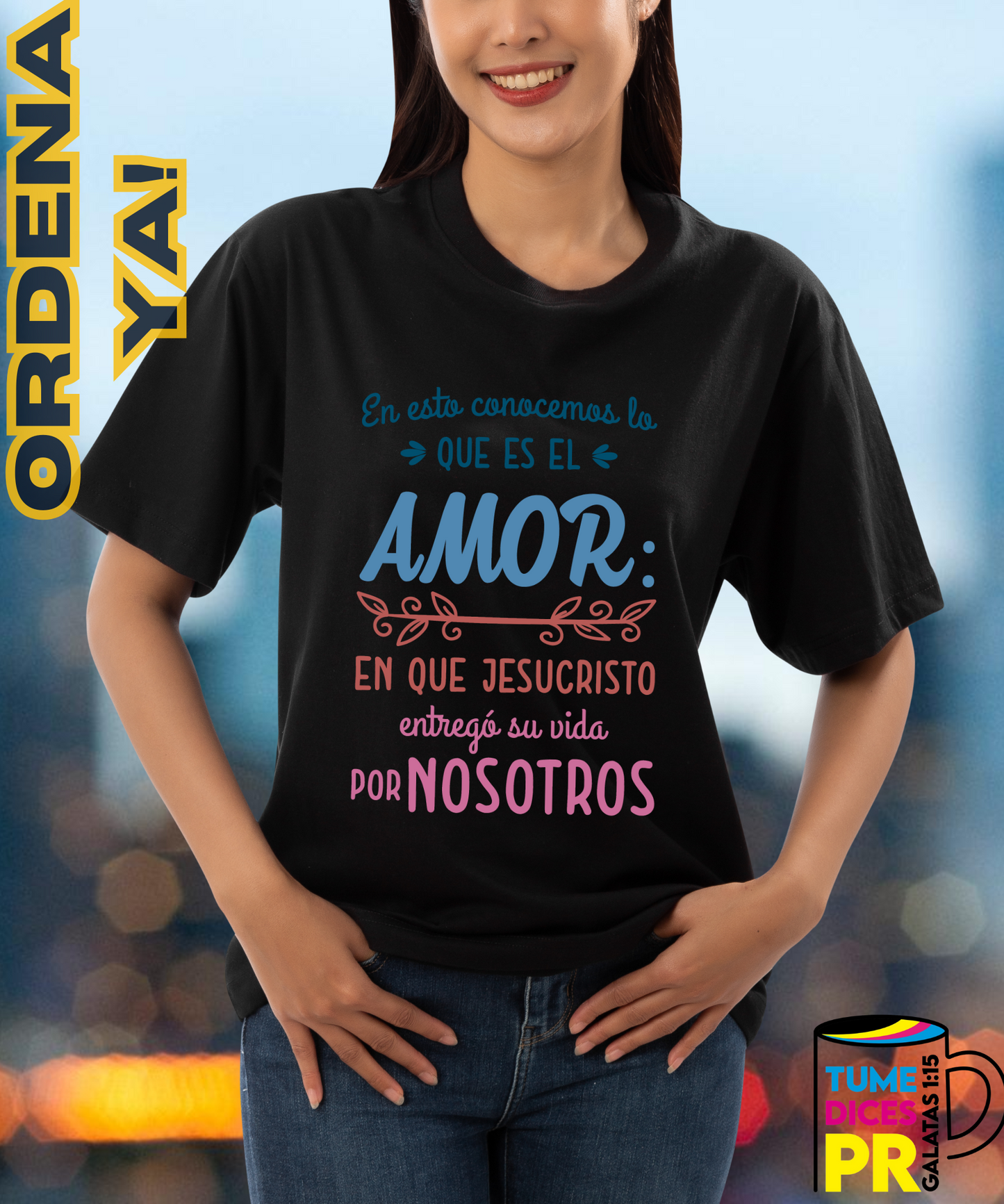 Camiseta MENSAJE CRISTIANOS 1