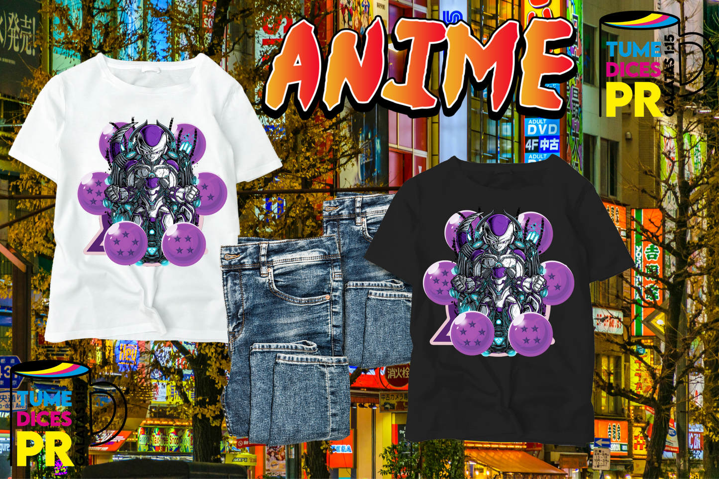 Camiseta ANIME 2