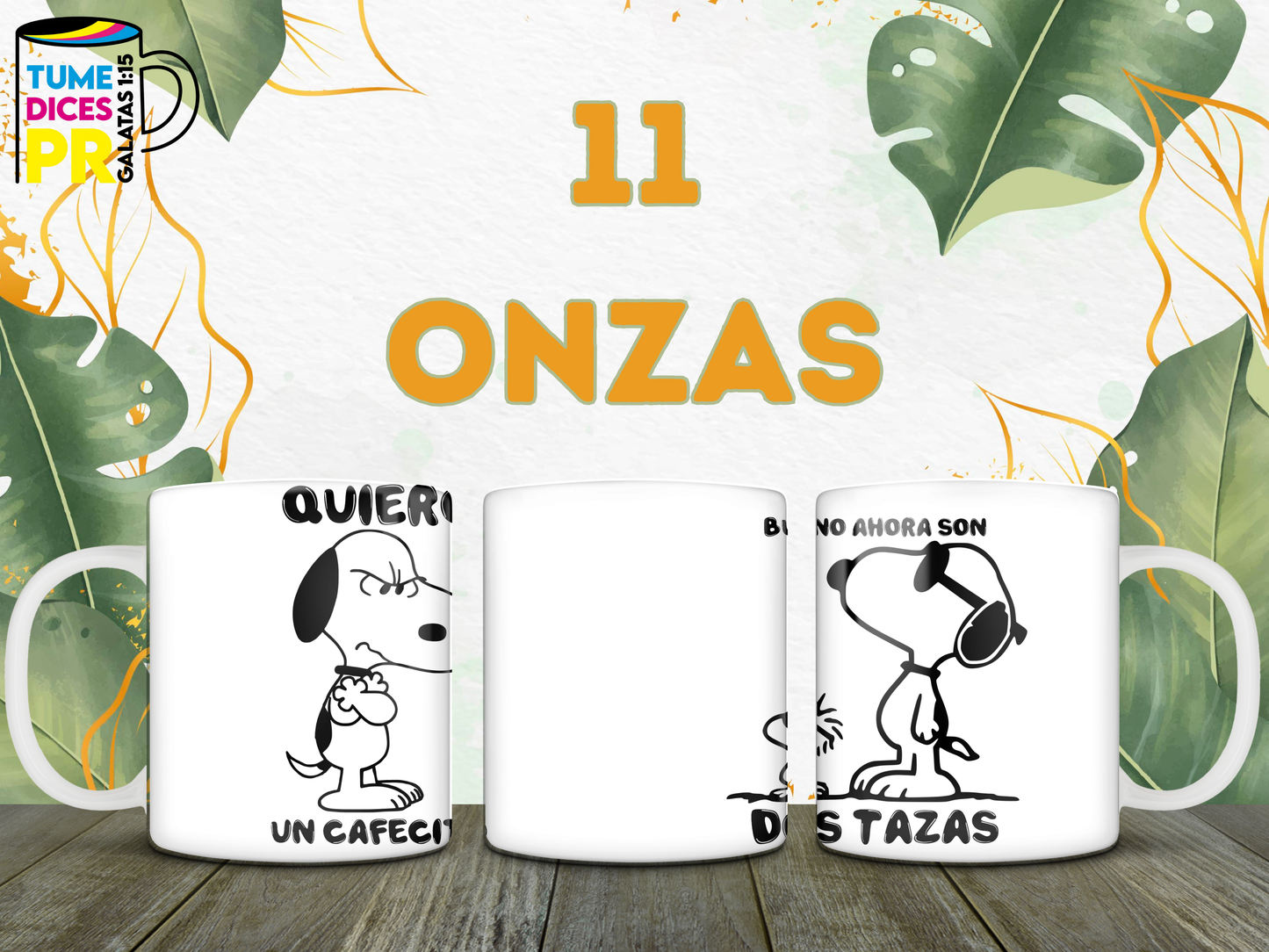 Taza SNOOPY