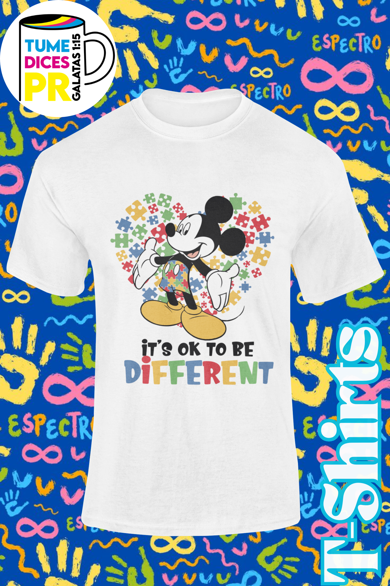 AUTISMO 5 Camisetas