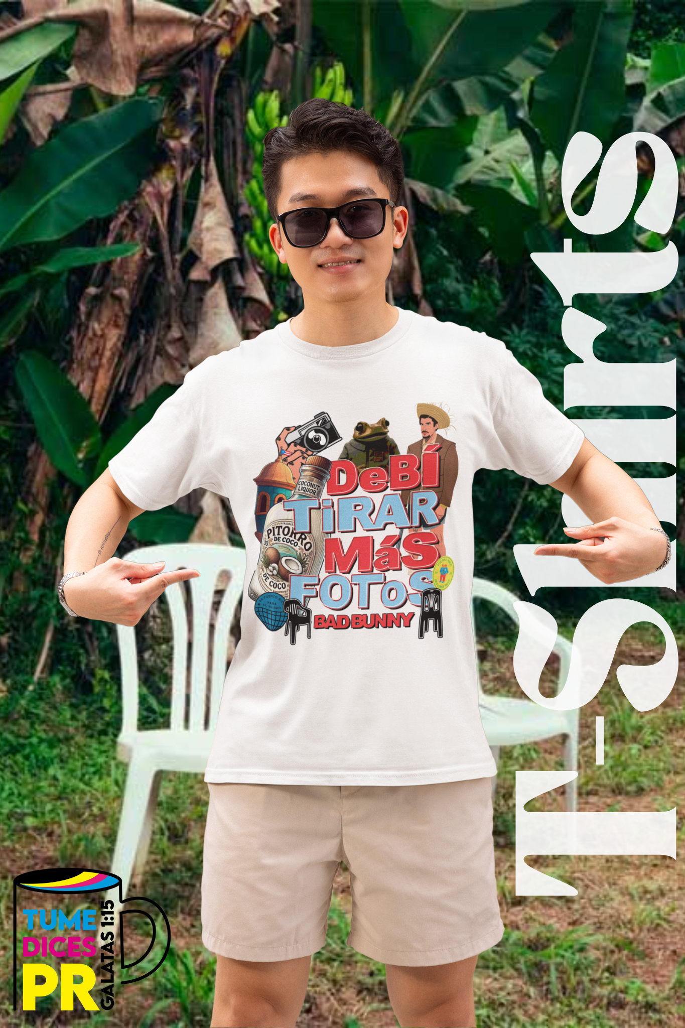 Camiseta BAD BUNNY DTMF