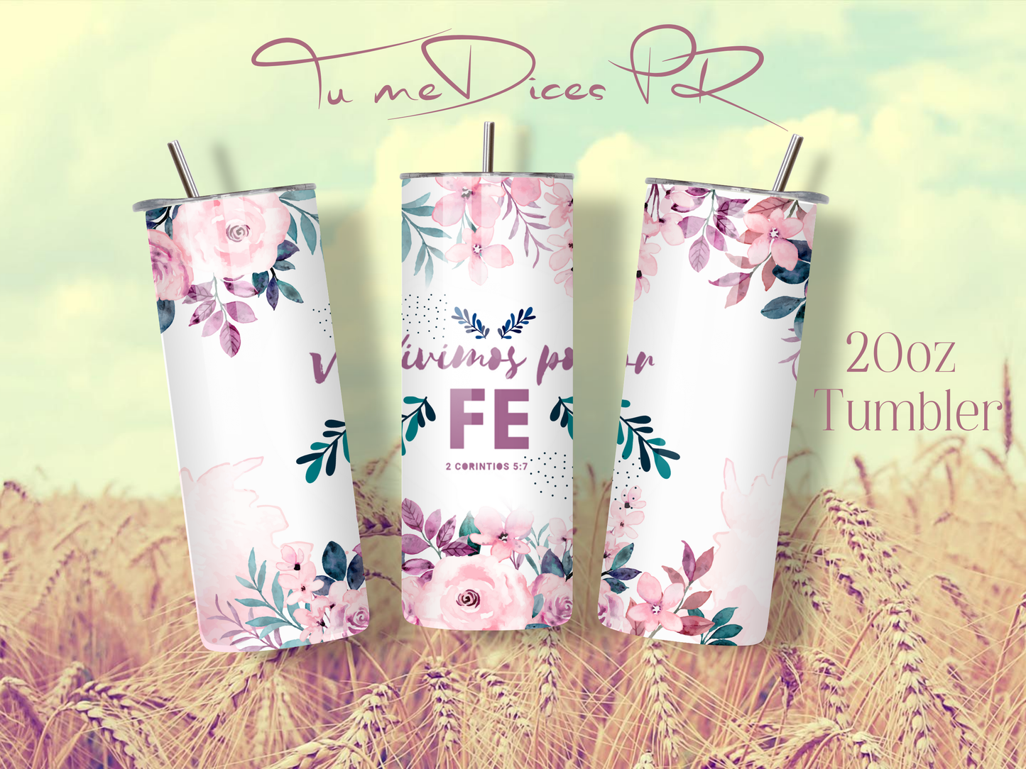 CRISTIANOS Skinny Tumbler