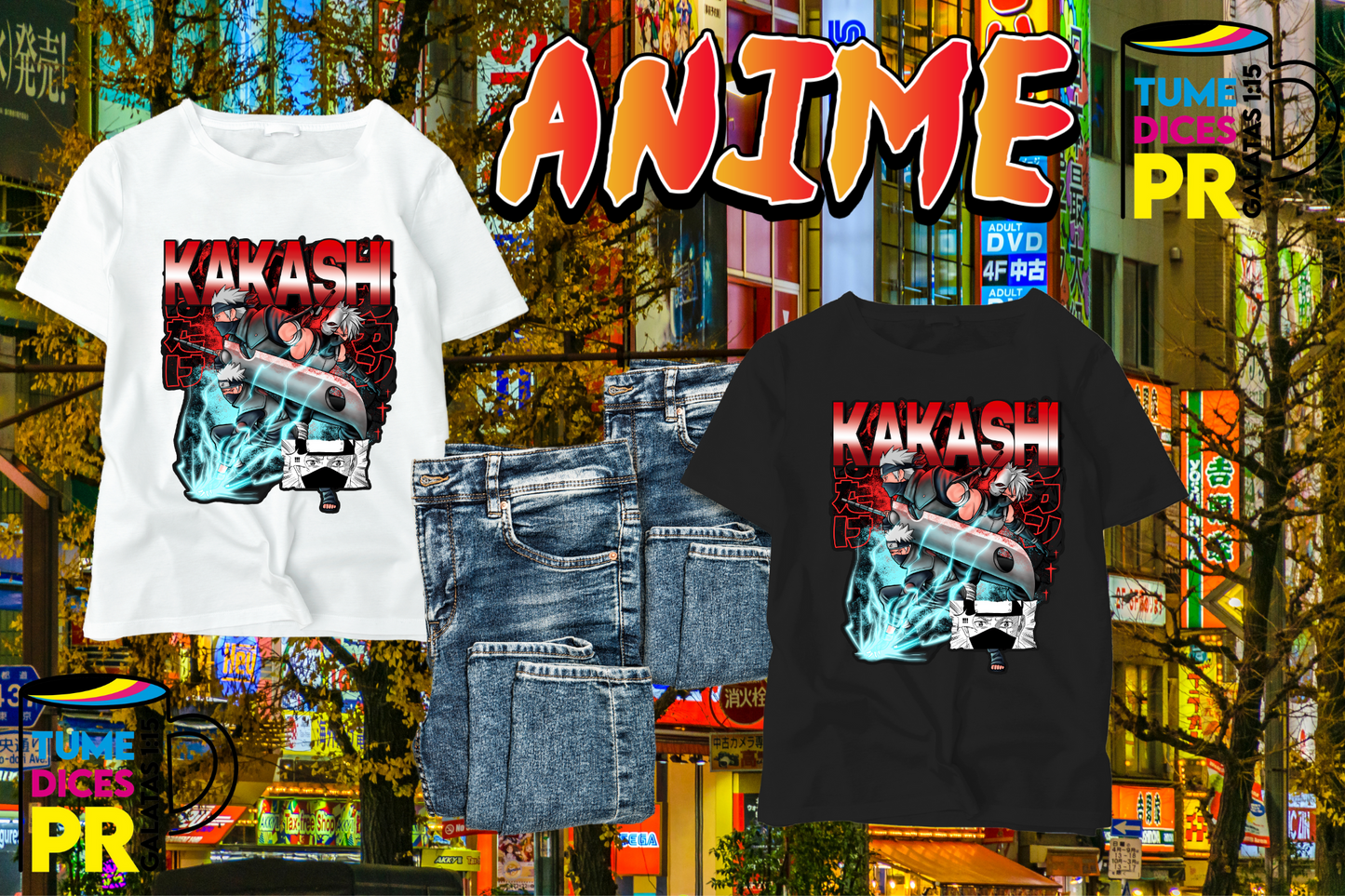 Camiseta ANIME 3