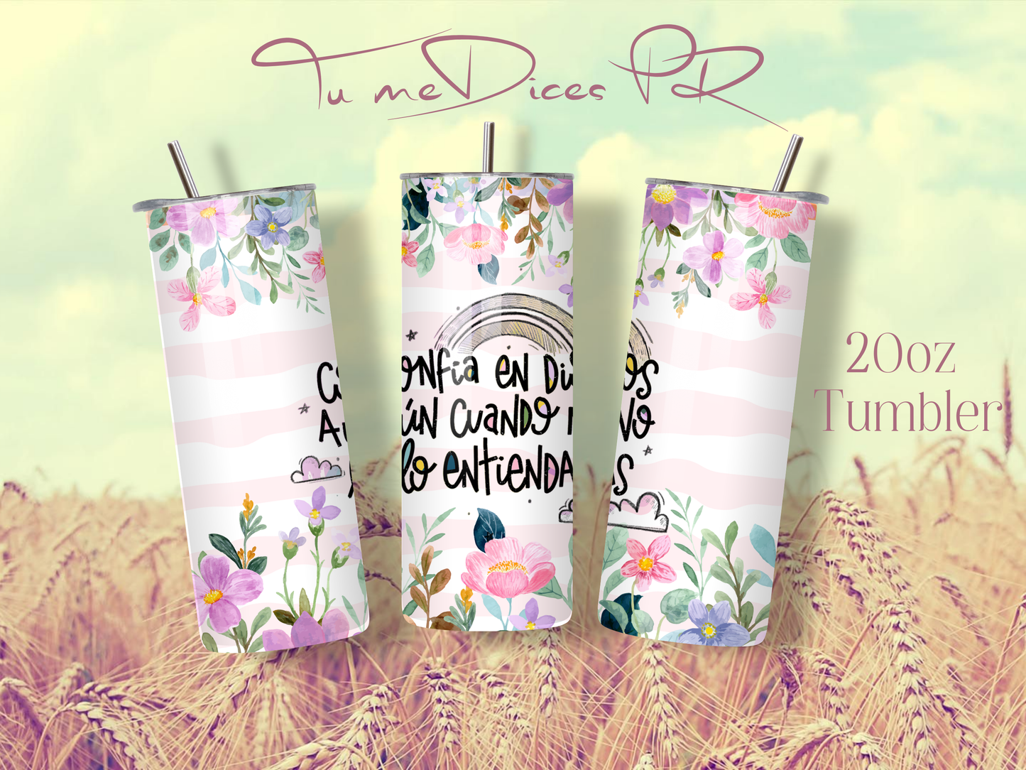CRISTIANOS Skinny Tumbler