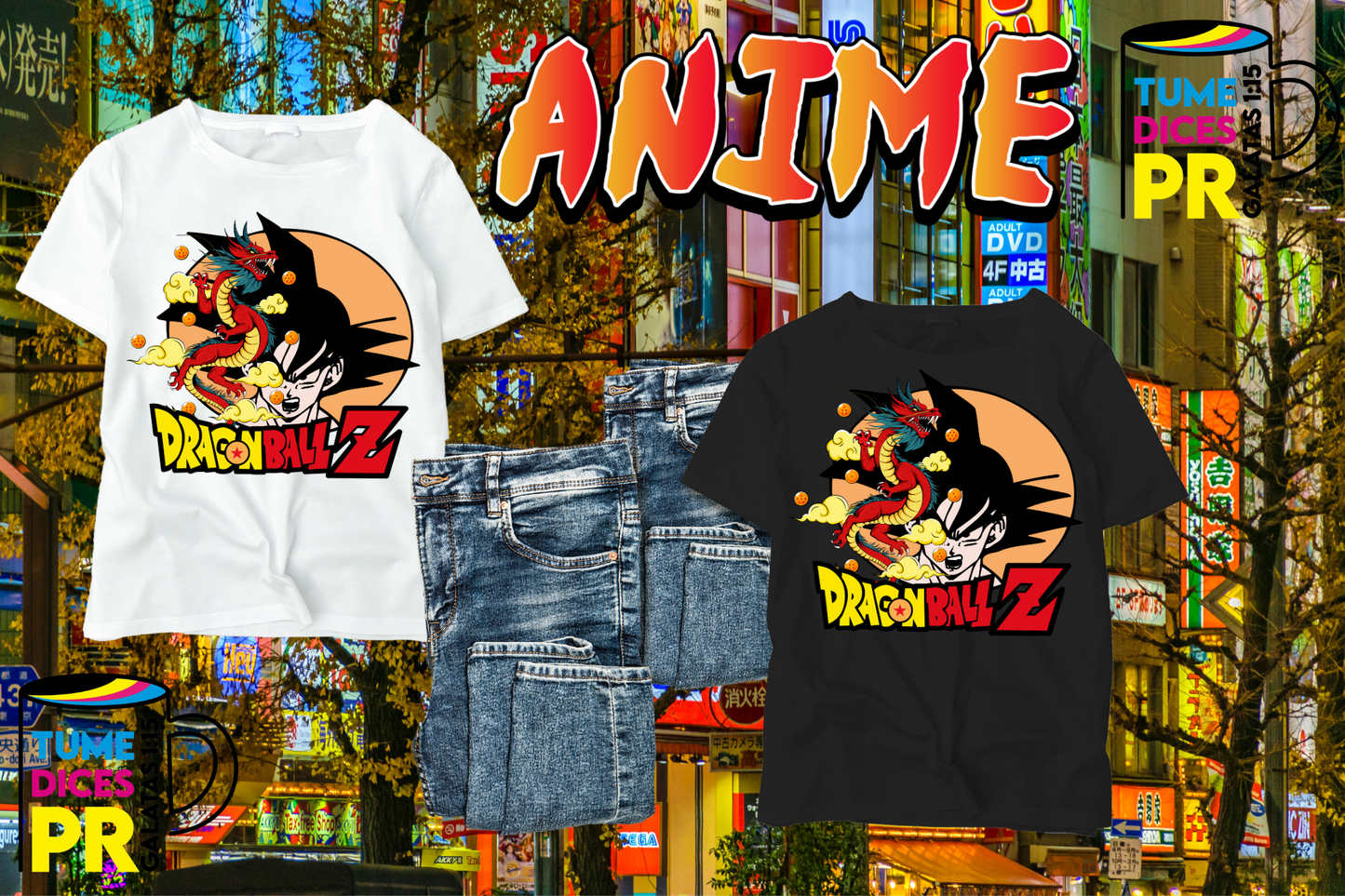 Camiseta ANIME 3