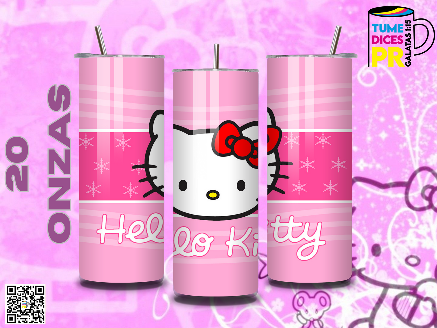 HELLO KITTY Skinny Tumbler