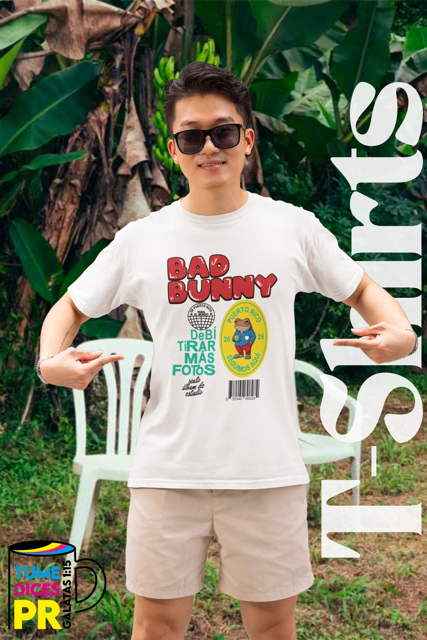 Camiseta BAD BUNNY DTMF